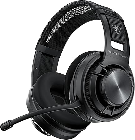 Turtle Beach Atlas Air Wireless Open Back PC Gaming Headset - PC, PS5, PS4, Mobile - 24-bit High-Fidelity Audio, Broadcast Grade Mic, Bluetooth, Floating Earcup, Memory Foam Cushions, 50-Hr Battery