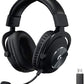 Logitech G PRO X Wireless LIGHTSPEED Gaming Headset with Blue VO!CE Mic Filter Tech, 50 mm PRO-G Drivers, and DTS Headphone:X 2.0 Surround Sound, 20+ Hour Battery Life - Black