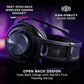 Turtle Beach Atlas Air Wireless Open Back PC Gaming Headset - PC, PS5, PS4, Mobile - 24-bit High-Fidelity Audio, Broadcast Grade Mic, Bluetooth, Floating Earcup, Memory Foam Cushions, 50-Hr Battery