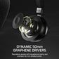 Corsair Virtuoso MAX Wireless Gaming Headset – Dolby Atmos, Active Noise Cancelling, Sonarworks SoundID, Simultaneous 2.4GHz Wireless & Bluetooth, 50mm Graphene Drivers, PC, Mac, PS5/PS4 – Carbon